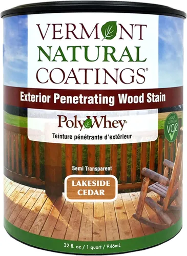Miniatura 28 de Vermont Natural Coatings PolyWhey - Tinte penetrante exterior - marrón bellota - cuarto de galón marrón (Acorn Brown)