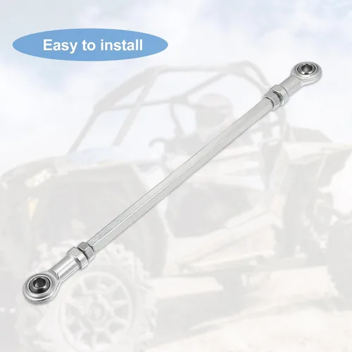 Miniatura 5 de Motoforti 2 unids 9.370 in longitud 0.315 in agujero diámetro ajustable dirección dirección varilla rótula articulación para 49cc eléctrico ATV Go