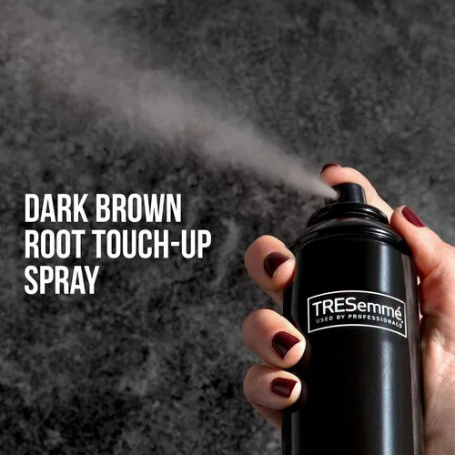 Miniatura 6 de TRESemmé Spray para retoque de raíces, color marrón claro y marrón oscuro, para cubrir las raíces temporales, sin amoníaco ni peróxido, 2.5 onzas