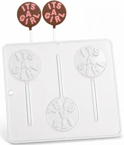 Miniatura 5 de It's a Girl Chocolate Candy Mold Baby Shower 692