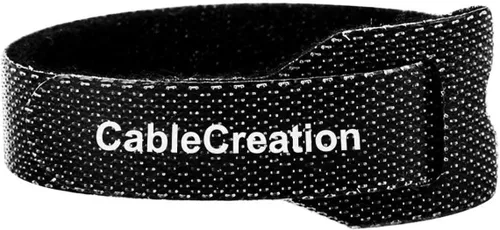 CableCreation Sujetacables de sujeción reutilizables, bridas ajustables de 6 pulgadas de alta calidad, correas de organización de cables de nailon,
