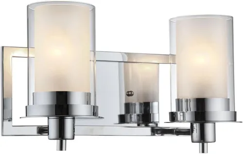 Miniatura 4 de Juno 73465 - Aplique de pared con 1 luz de cromo pulido y vidrio esmerilado