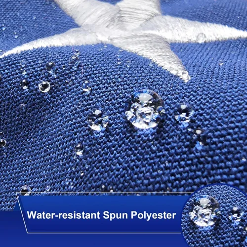 Miniatura 3 de Bandera estadounidense de 10 x 15 pulgadas para exteriores, bandera de Estados Unidos resistente al aire libre, estrellas bordadas de poliéster