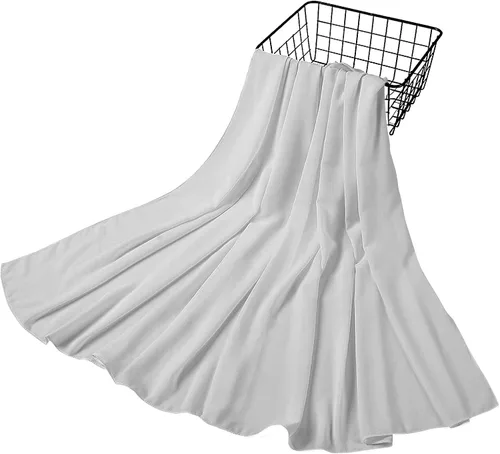 Miniatura 5 de tagunop Chales y envolturas de gasa para vestidos de noche, bufandas suaves para novia, boda, fiesta, accesorios para mujer, regalo para ella