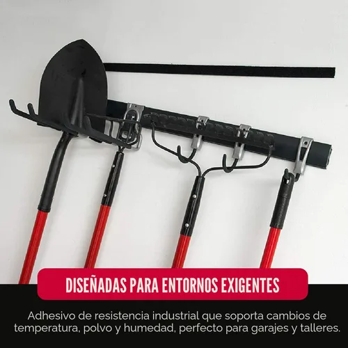 Miniatura 7 de VELCRO Brand Cinta resistente Rollo de 16 pies Adhesivo adhesivo fuerte que soporta hasta 10 libras Sujetadores de resistencia industrial