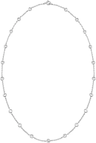Miniatura 5 de Ross-Simons 4.50 ct. t.w. CZ Station Necklace