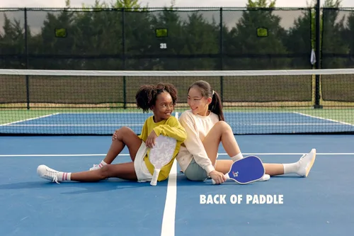 Miniatura 6 de Paleta de pickleball juvenil – Paleta de tamaño infantil para niños de 12 años en adelante, paleta de pickleball pequeña y ligera para niños