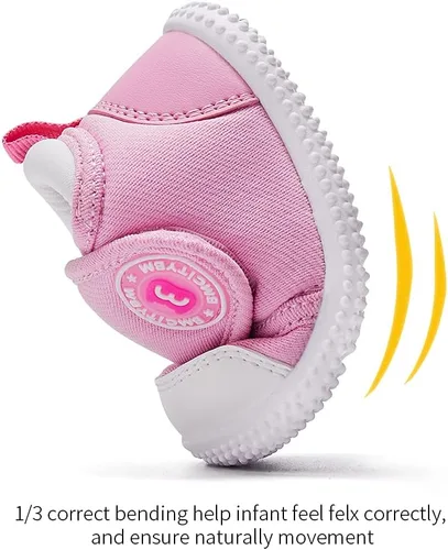 Miniatura 5 de BMCiTYBM Zapatos de bebé niño niña bebé zapatillas de invierno cálido antideslizante primeros caminantes 6-24 meses
