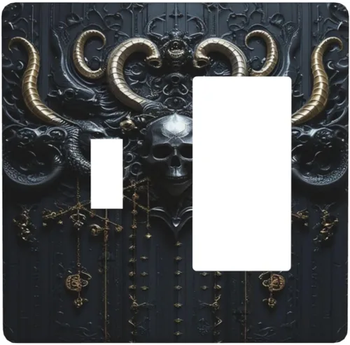 Miniatura 81 de Cubiertas Decorativas para Tomacorrientes Boho Floral Beige Flor y Hoja Botánico 1 Gang Interruptor de Luz Dúplex Placa Cubierta Placas de Boho