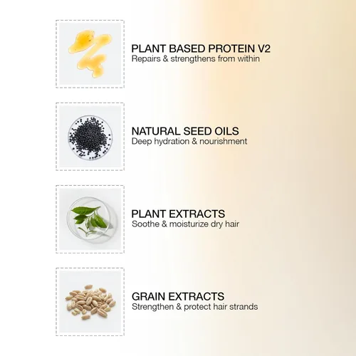 Miniatura 8 de Champú y Acondicionador Hidratante Juego Hidratante para Cabello Teñido Tratado Tratamiento de Queratina Limpieza Cabello Seco a Normal Sin Sulfatos