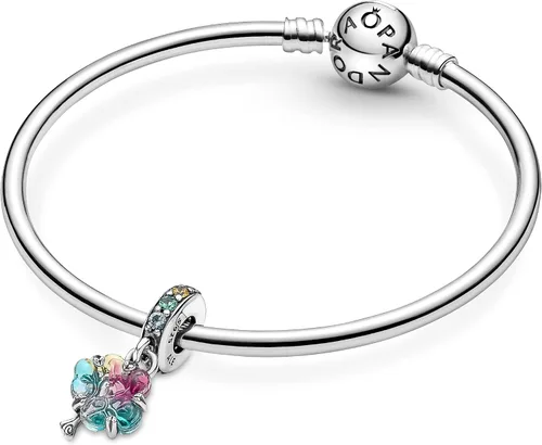 Miniatura 5 de PANDORA Colgante de cristal de Murano de árbol de unión, Vidrio, Circonita Cúbica