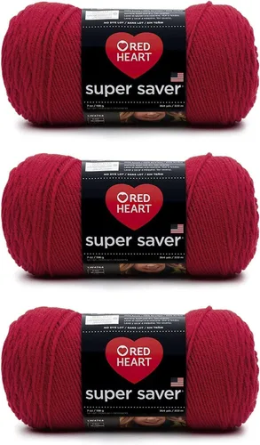 Miniatura 105 de Red Heart Hilo Super Saver, paquete de 3, estampado artístico, 3 unidades Estampado De Artista