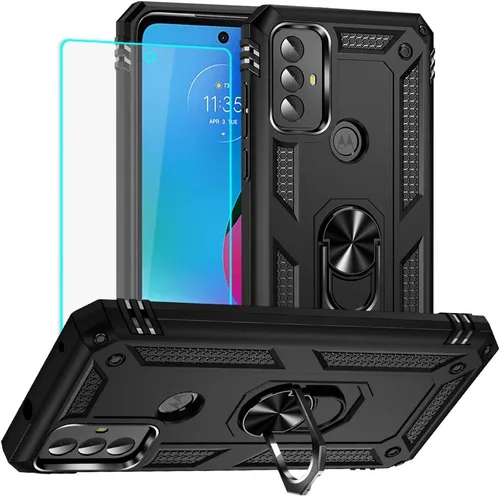 Miniatura 9 de Yiakeng Funda para Moto G Play 2023, Funda para Teléfono Moto G Play 2023 con protector de pantalla HD, fundas protectoras de grado militar con Moto