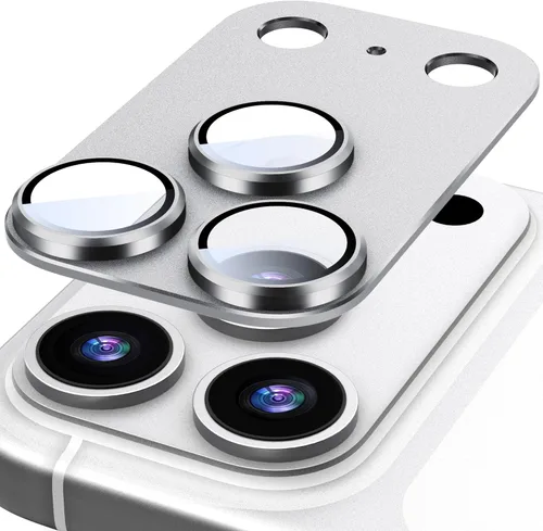 Miniatura 11 de Suoman Protector de Lente de Cámara para iPhone 17 Pro, [Todo en Uno Esmerilado] [Adhesión Fuerte] Marco de Metal de Vidrio Templado Cubierta