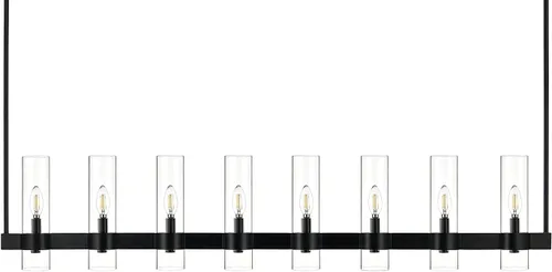 Miniatura 13 de Linea di Liara Teramo - Candelabro Negro Mate, Lámpara de Comedor, Pequeño Candelabro de Rueda de Vagón Redondo Industrial Moderno de Granja