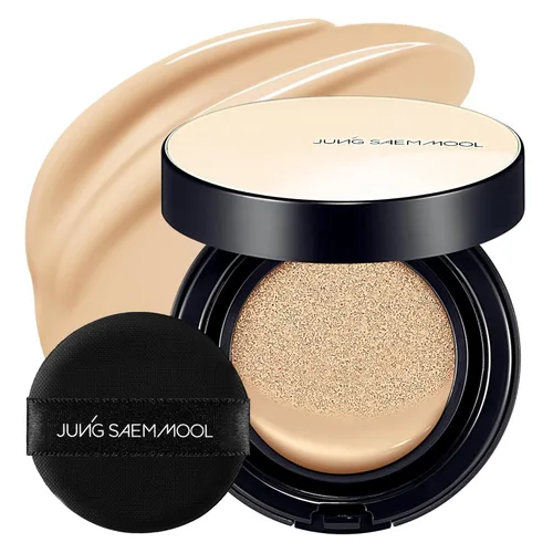 Miniatura 17 de JUNG SAEM MOOL [SPF] Cojín Esencial Skin Nuder (19 Pink Light) Recambio Incluido (0.98 Fl Oz) SPF50 Espectro Amplio Acabado Natural
