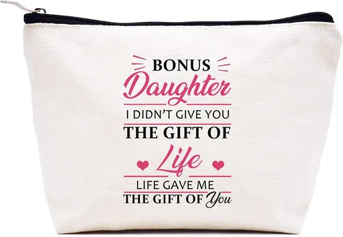 Miniatura 144 de LIBIHUA Obtener regalo de boda - Bolsa de maquillaje bolsa de cosméticos bolsa de viaje, Beige, 10-En Mi Madre del Pájaro