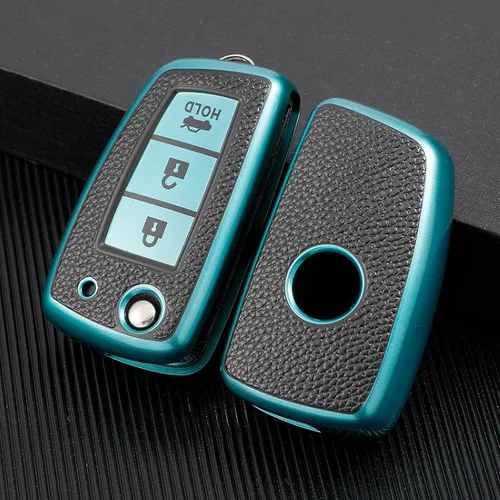 Miniatura 7 de Leather TPU Car Key Case Cover, for Nissan X-Trail T32 Juke F15 Qashqai J11 Murano Tiida Maxima Altima Quest Livina Nismo