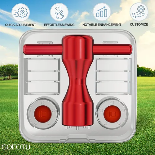 Miniatura 4 de Peso de cabeza de golf, 2 unidades. Pesos personalizados de golf de 0.35 oz+llave roja compatible con Titleist Scotty Cameron Putters Newport