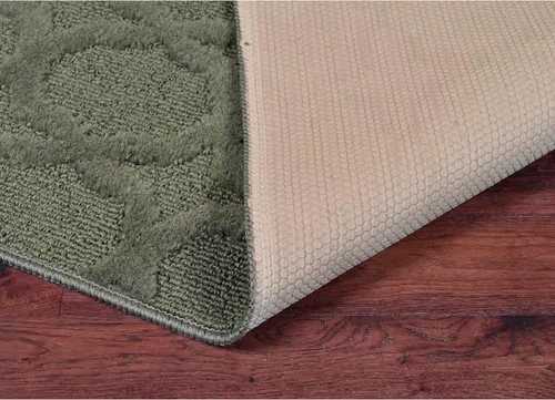 Miniatura 247 de Garland Rug Sparta - Alfombra antideslizante de polipropileno de 2 pies x 12 pies, color negro, ideal para salas de estar y pasillos, elegante