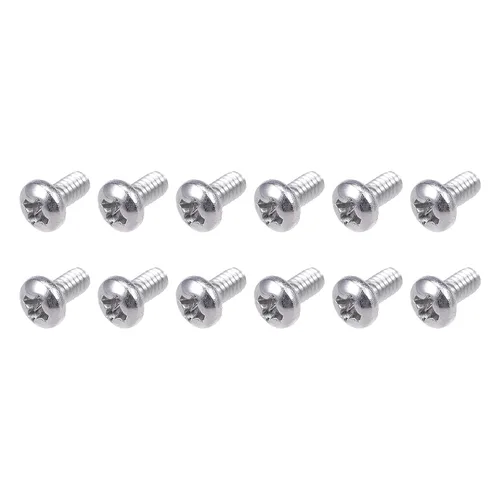 Miniatura 33 de METALLIXITY Tornillos de máquina (M2 x 0.118 in), 30 unidades, pernos Phillips cruzados de acero inoxidable 304, para instalación de muebles