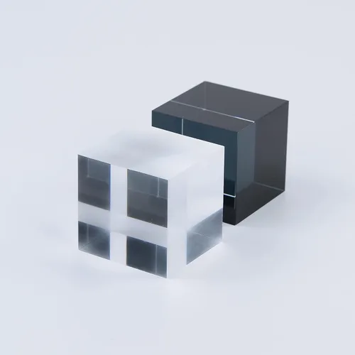 Miniatura 3 de CMY Cubes The K Cube (1.969 in) - Cubo de tono negro - Cubo de color óptico - Pulido con diamante - enseña la mezcla de colores sustractiva - Objeto