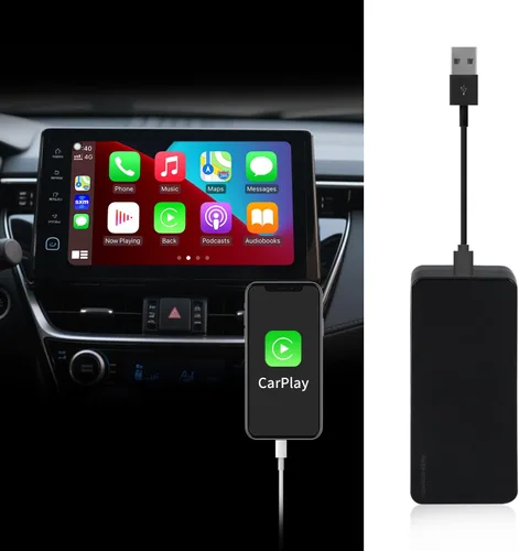 Miniatura 5 de Adaptador CarPlay con cable USB para radio de coche con conexión Android 4.2 o superior para duplicación CarPlay con cable compatible con sistema