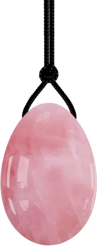 Juego de huevos Yoni de cuarzo de rosa natural, obsidiana, Kegel, ejercicio, huevos de jade, bolas de cristal de huevo de jade, huevo de yoni,