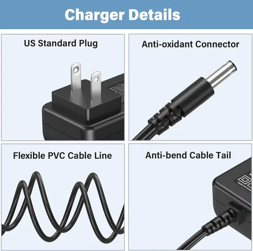 Miniatura 3 de Cargador de 26 V para TINECO A10 A11 S3 S5 aspiradora inalámbrica, adaptador de cable de alimentación para TINECO iFLOOR Serie 3 Aspiradora