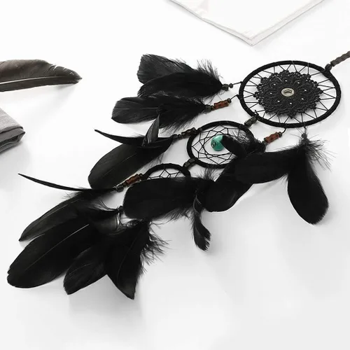 Miniatura 5 de obmwang 100 plumas de ganso naturales de 3.1-4.7 in para manualidades, bodas, fiestas, decoración del hogar, color negro