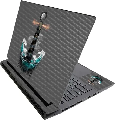 Miniatura 641 de MightySkins - Skin brillante con purpurina para Alienware M17 R3 (2020) y M17 R4 (2021) - Diversión de los años 90 Acabado duradero con purpurina