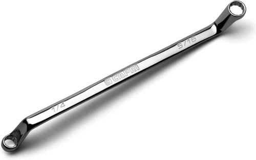 Miniatura 11 de Capri Tools Llave de extremo de caja doble de desplazamiento profundo de 75 grados de 1/2 x 9/16 pulgadas