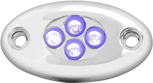 Miniatura 2 de GG Grand General 87420 Luz ámbar 4 LED de cortesía, base transparente