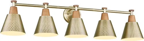 Miniatura 21 de FEMILA Apliques de Pared de 1 Luz Vintage, Apliques de Pared Industriales de Latón Antiguo, Juego de Luces de Cambiador de Baño Individual, Lámpara