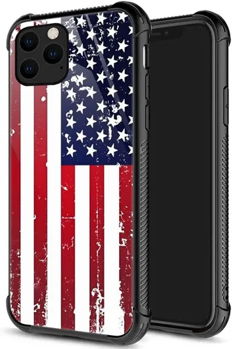 Miniatura 21 de ZHEGAILIAN Funda para iPhone 13, protección de grado militar, esquinas a prueba de golpes, funda antiarañazos para iPhone 13, águila americana