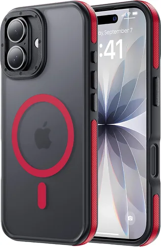 Miniatura 84 de Tigowos Magnetic Guardian - Funda diseñada para iPhone 11 Pro [probada en caídas de grado de 10 pies y compatible con MagSafe] Funda delgada Negro