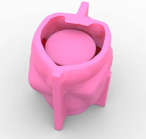 Miniatura 5 de Moldes de maceta de flores de hormigón de elefante sentado, maceta para plantas suculentas, moldes de silicona, molde de portavelas y portaplumas