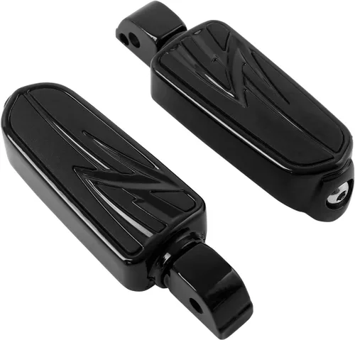Miniatura 12 de TCT-MOTORPARTS Clavijas cromadas para estribera trasera para Harley Davidson Softail Fat Boy 18-25 Estriberas para pasajeros Estilo #20