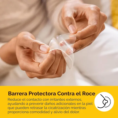 Miniatura 6 de Medela Almohadillas de Hidrogel, Alivio Instantáneo del Dolor para Pezones Agrietados o Doloridos por Amamantar y Extraer Leche, Humedad Refrescante