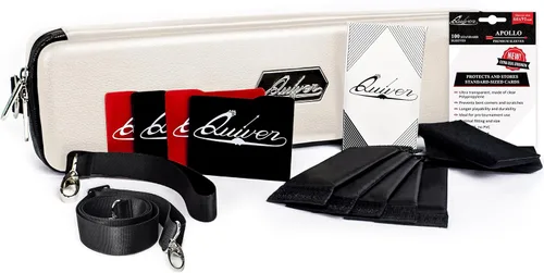 Miniatura 12 de Estuche verde para tarjetas de Quiver Time, perfecto para mazo MTG, caja de almacenamiento premium, para cartas coleccionables y almacenamiento