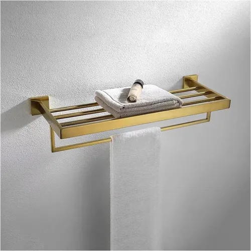 Miniatura 7 de Towel Racks for Bathroom, Towel Rack Wall Mounted with Tower Bars, Stainless Steel Bathroom Shelf, Hand Towel Holder for Bathroom Wall, Bathroom