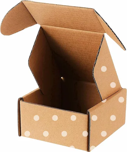 Miniatura 3 de Cajas de correo de regalo pequeñas de cartón reciclable verde para embalaje de envío, regalos de artesanía y productos de regalo