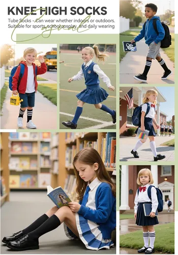 Miniatura 99 de Zando Calcetines de fútbol para niños, hasta la rodilla, para jóvenes, béisbol, fútbol, sóftbol, niños y niñas, de algodón suave sobre