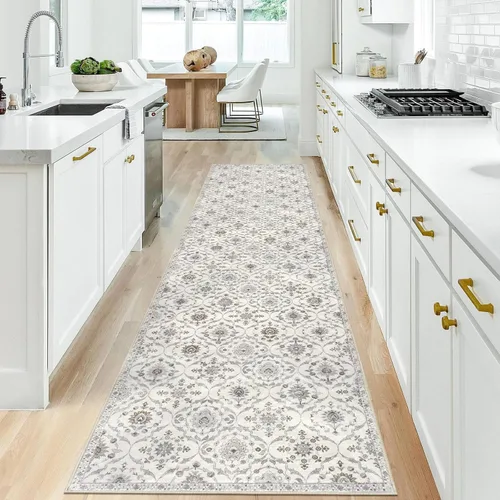 Miniatura 12 de KILOCOCO Alfombra de Pasillo 2x6, Alfombra de Pasillo Marroquí Súper Suave Lavable para Pasillo de Entrada, Alfombra de Cocina de Pasillo de Lana
