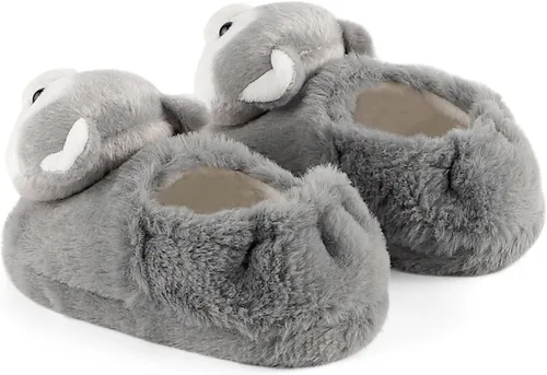 Miniatura 4 de ESTAMICO Pantuflas suaves y cálidas para niñas y niños