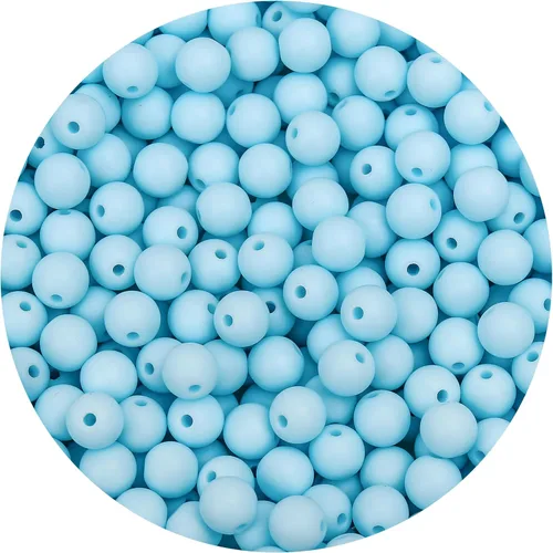 Miniatura 8 de BONNY BOXX 2000 piezas 4 mm cuentas redondas de acrílico de zafiro suave, bolas de plástico de chicle de burbujas, cuentas gruesas de bolas