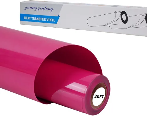 Miniatura 11 de guangyintong Rollos de vinilo de transferencia de calor de soplo negro, vinilo 3D de 12 pulgadas x 20 pies para planchar, para camisetas, vinilo HTV