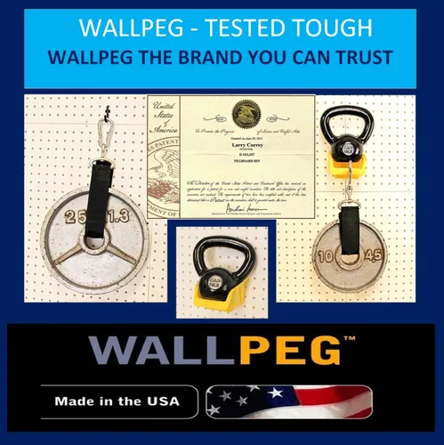 Miniatura 4 de WallPeg Contenedores para tablero de clavijas (contenedores de 6" y 5")