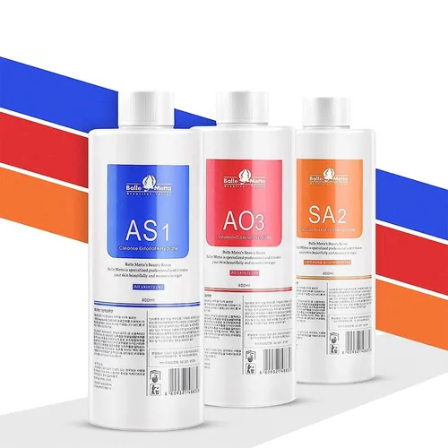 Miniatura 6 de Elitzia AS1 SA2 AO3 Aqua Peeling Solución Cuidado de la piel Aquapeel Suero Para Hydro Facial Dermoabrasión Máquina Limpieza e Hidratación 13.5 fl