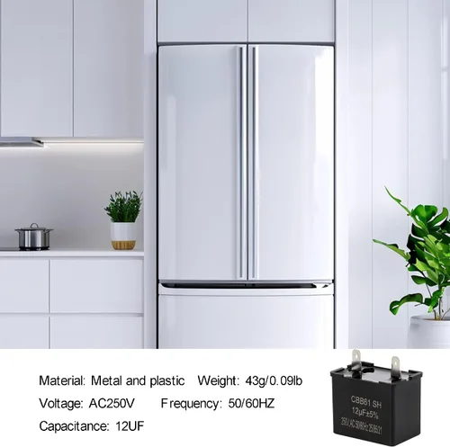 Miniatura 4 de Reemplazo del motor del condensador del funcionamiento del refrigerador 2169373 50/60HZ para Whirlpool, Reemplazar W10662129 2169373